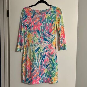 Lilly Pulitzer 3/4 sleeve dress